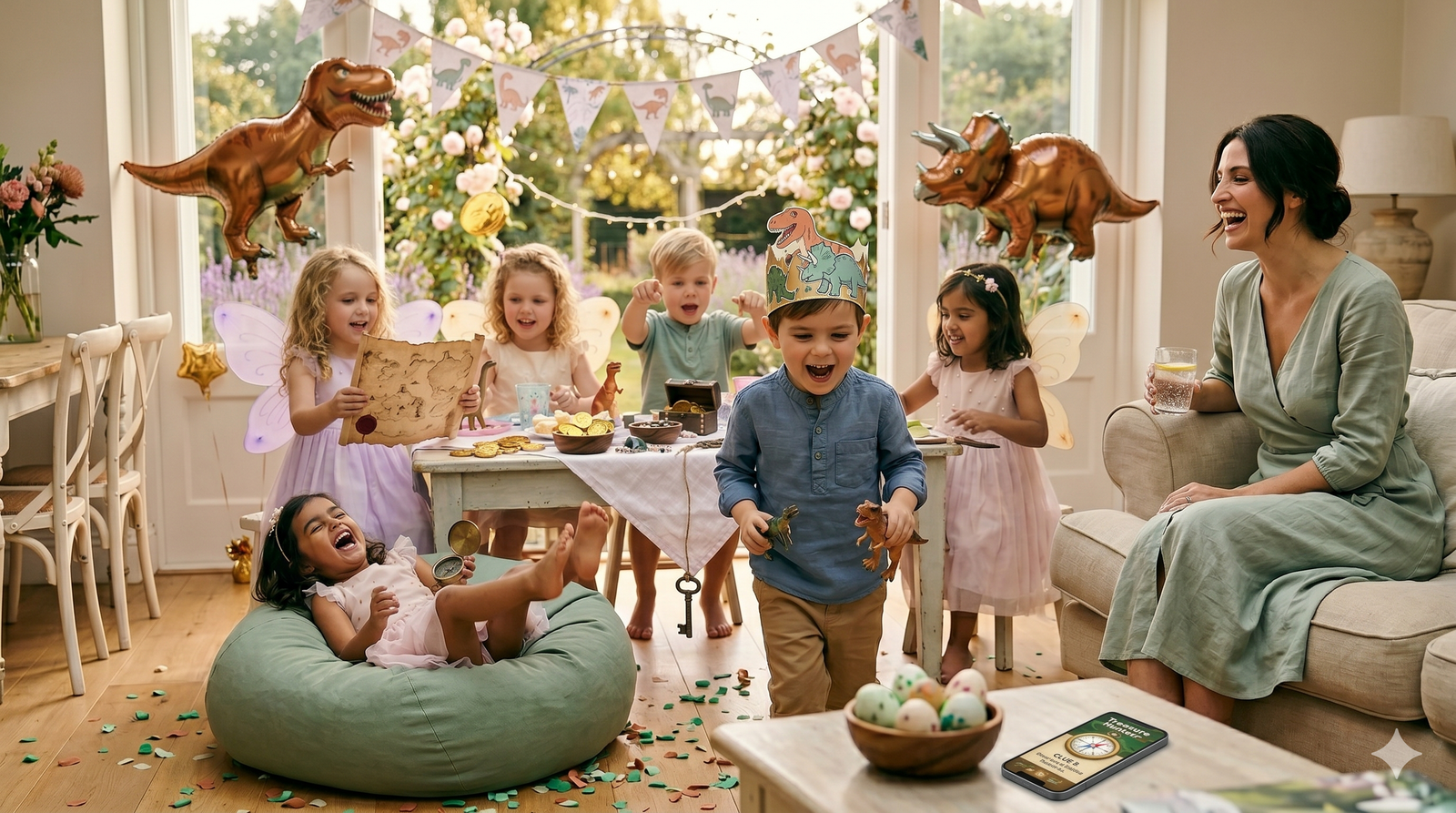 Dinosaur Adventure birthday party
