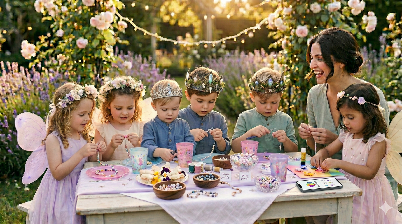 Enchanted Forest Experience party crafts